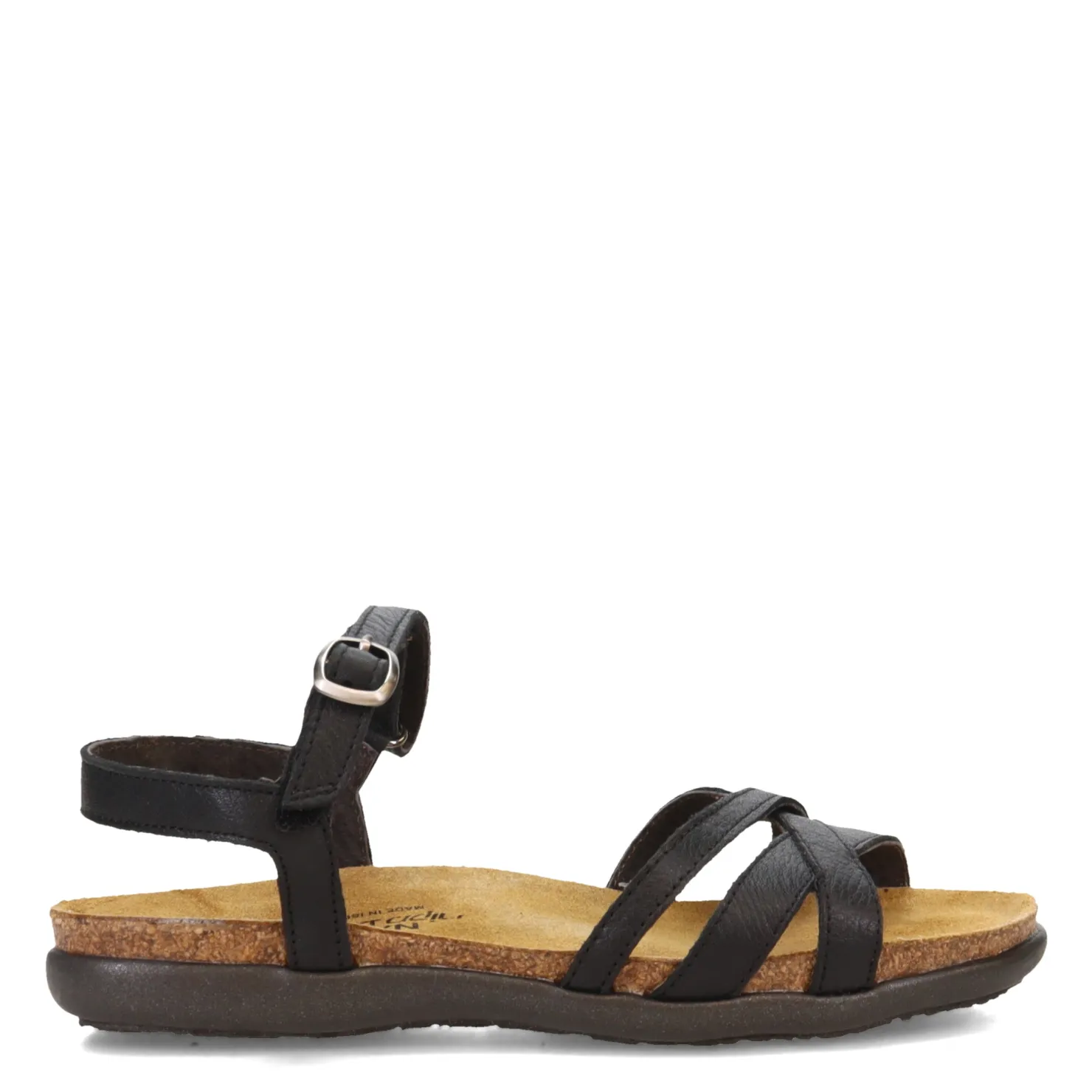 Footbed Sandals*Naot Women's , Patricia Sandal Black
