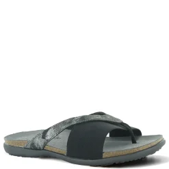 Footbed Sandals*Naot Women's , Penelope Sandal Black Metallic