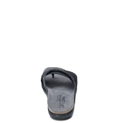 Footbed Sandals*Naot Women's , Penelope Sandal Black Metallic