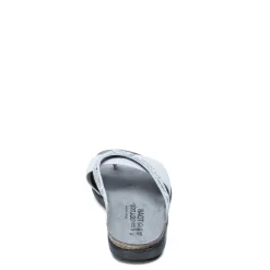 Footbed Sandals*Naot Women's , Penelope Sandal Grey Snake Print