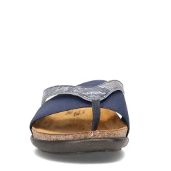 Footbed Sandals*Naot Women's , Penelope Sandal Navy Python