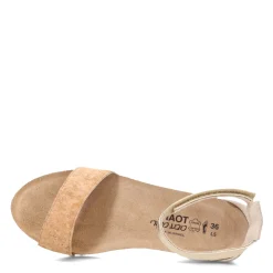 Footbed Sandals*Naot Women's , Pixie Sandal Cork Gold