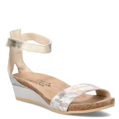 Footbed Sandals*Naot Women's , Pixie Sandal White Floral