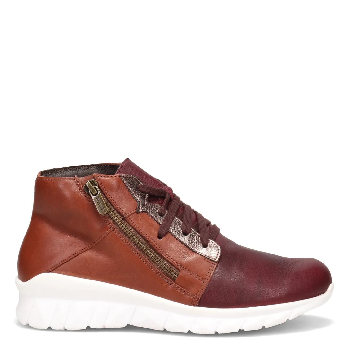Fashion & Street*Naot Women's , Polaris Sneaker Bordeaux/Chesnut