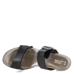 Footbed Sandals*Naot Women's , Recent Sandal Black