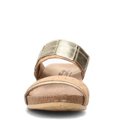 Wedges*Naot Women's , Royalty Sandal Cork Gold