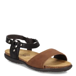 Footbed Sandals*Naot Women's , Sabrina Sandal Brown Black
