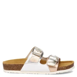 Footbed Sandals*Naot Women's , San Diego Sandal White Gold