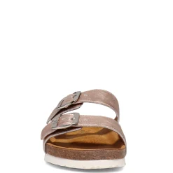 Footbed Sandals*Naot Women's , Santa Barbara Slide Sandal Rose Gold