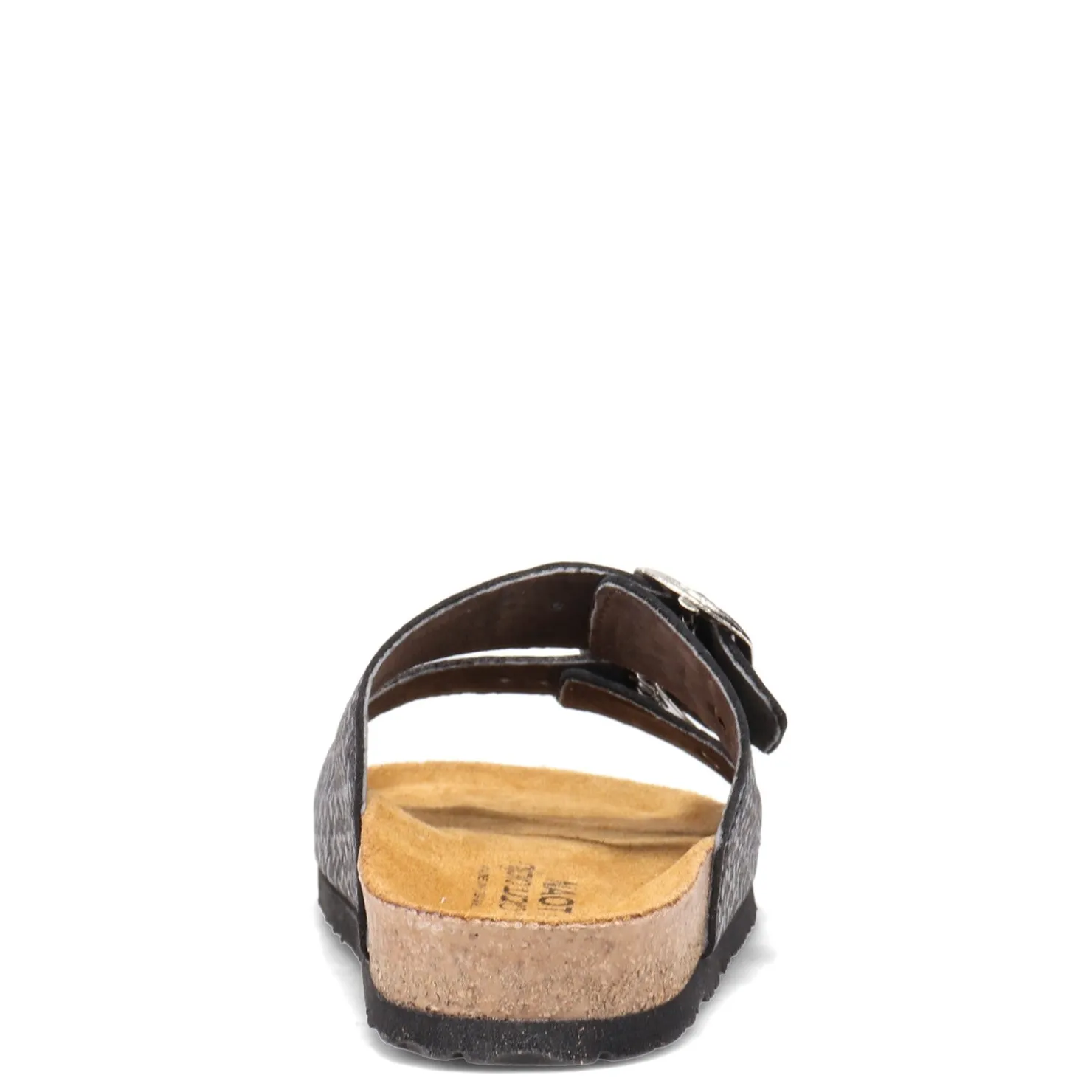 Footbed Sandals*Naot Women's , Santa Barbara Slide Sandal Metallic Mult