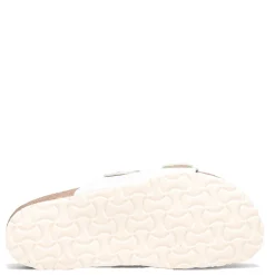 Footbed Sandals*Naot Women's , Santa Barbara Slide Sandal White Leather