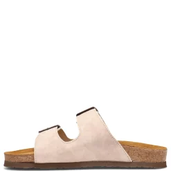 Footbed Sandals*Naot Women's , Santa Barbara Slide Sandal Sand Suede