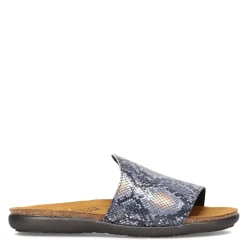 Footbed Sandals*Naot Women's , Skylar Sandal Navy Snake