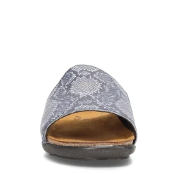 Footbed Sandals*Naot Women's , Skylar Sandal Navy Snake