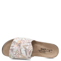 Footbed Sandals*Naot Women's , Skylar Sandal White Floral
