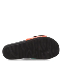 Footbed Sandals*Naot Women's , Tahiti Sandal Coral/Turquoise