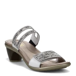 Heeled Sandals*Naot Women's , Temper Sandal White Pearl
