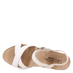 Footbed Sandals*Naot Women's , Throne Sandal White