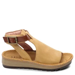Footbed Sandals*Naot Women's , Verbena Sandal Oily Dune Nubuck