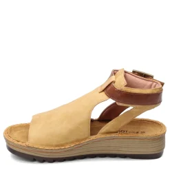Footbed Sandals*Naot Women's , Verbena Sandal Oily Dune Nubuck
