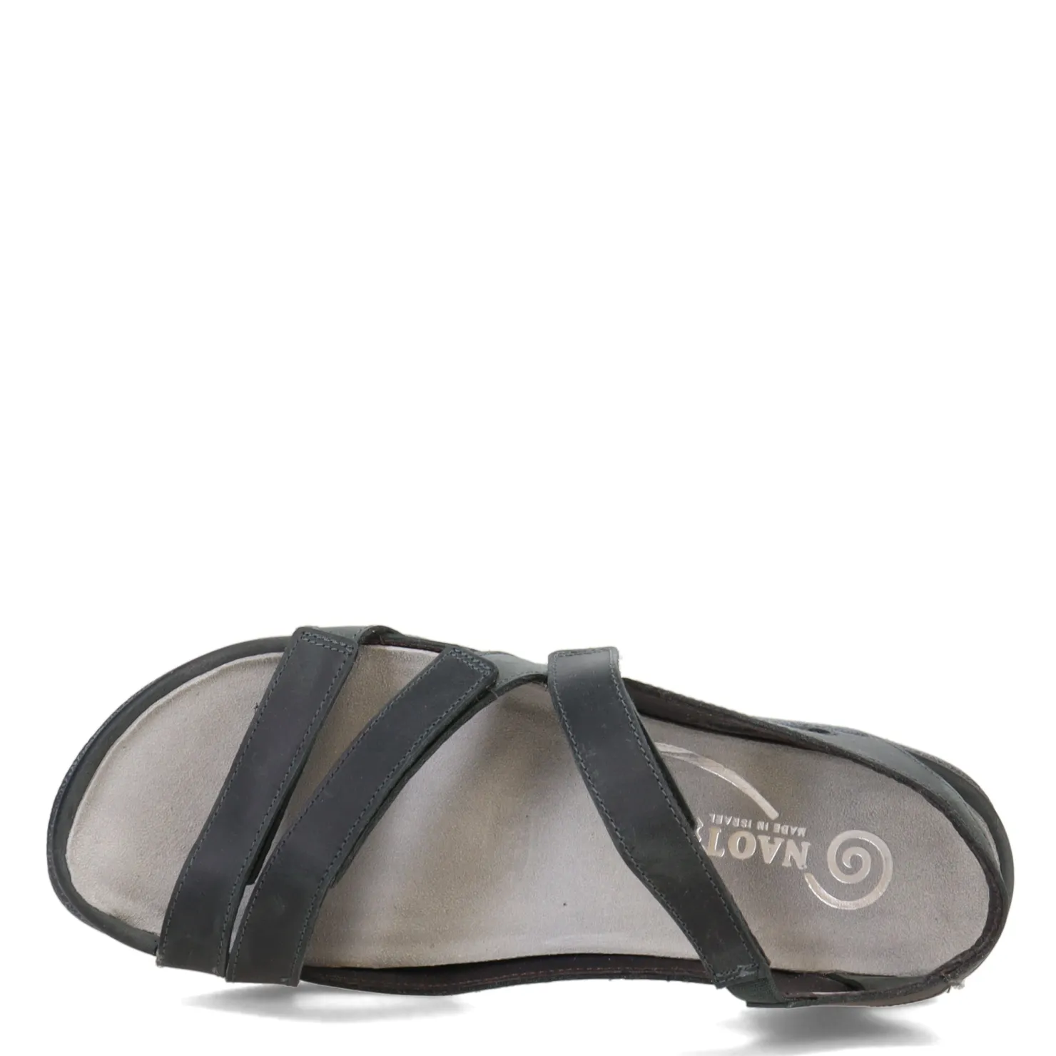Footbed Sandals*Naot Women's , Whetu Sandal Oily Shadow Nubuck