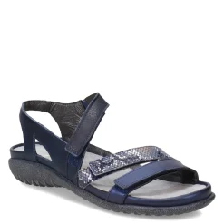 Footbed Sandals*Naot Women's , Whetu Sandal Blue
