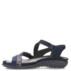 Footbed Sandals*Naot Women's , Whetu Sandal Blue