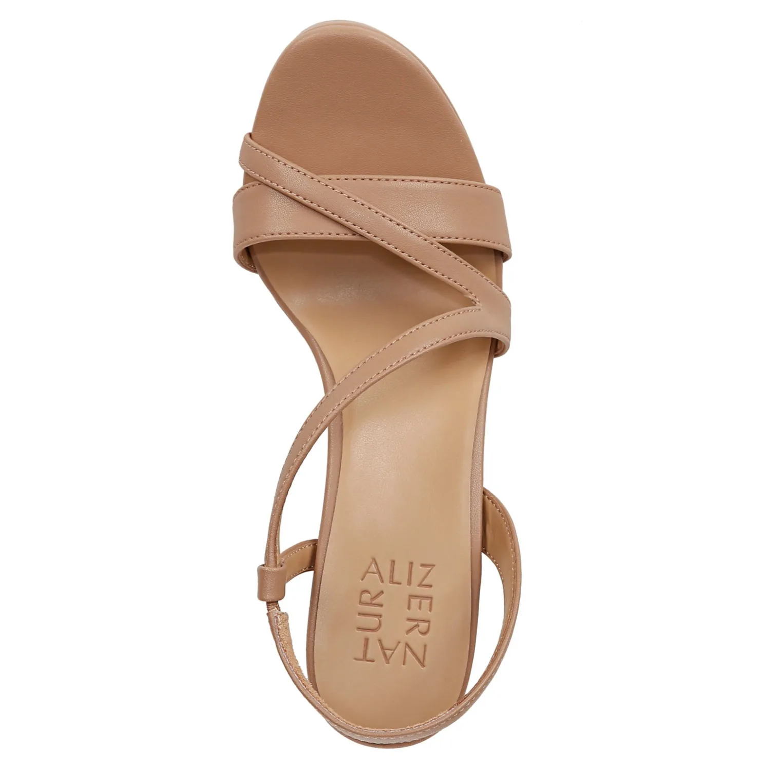 Heeled Sandals*Naturalizer Women's , Abby Sandal Taupe