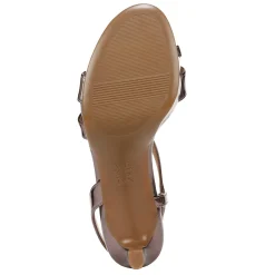 Heeled Sandals*Naturalizer Women's , Abby Sandal Turtledove Grey