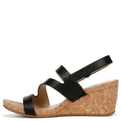 Wedges*Naturalizer Women's , Adria Sandal Black
