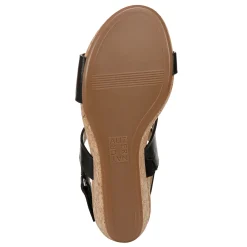 Wedges*Naturalizer Women's , Adria Sandal Black