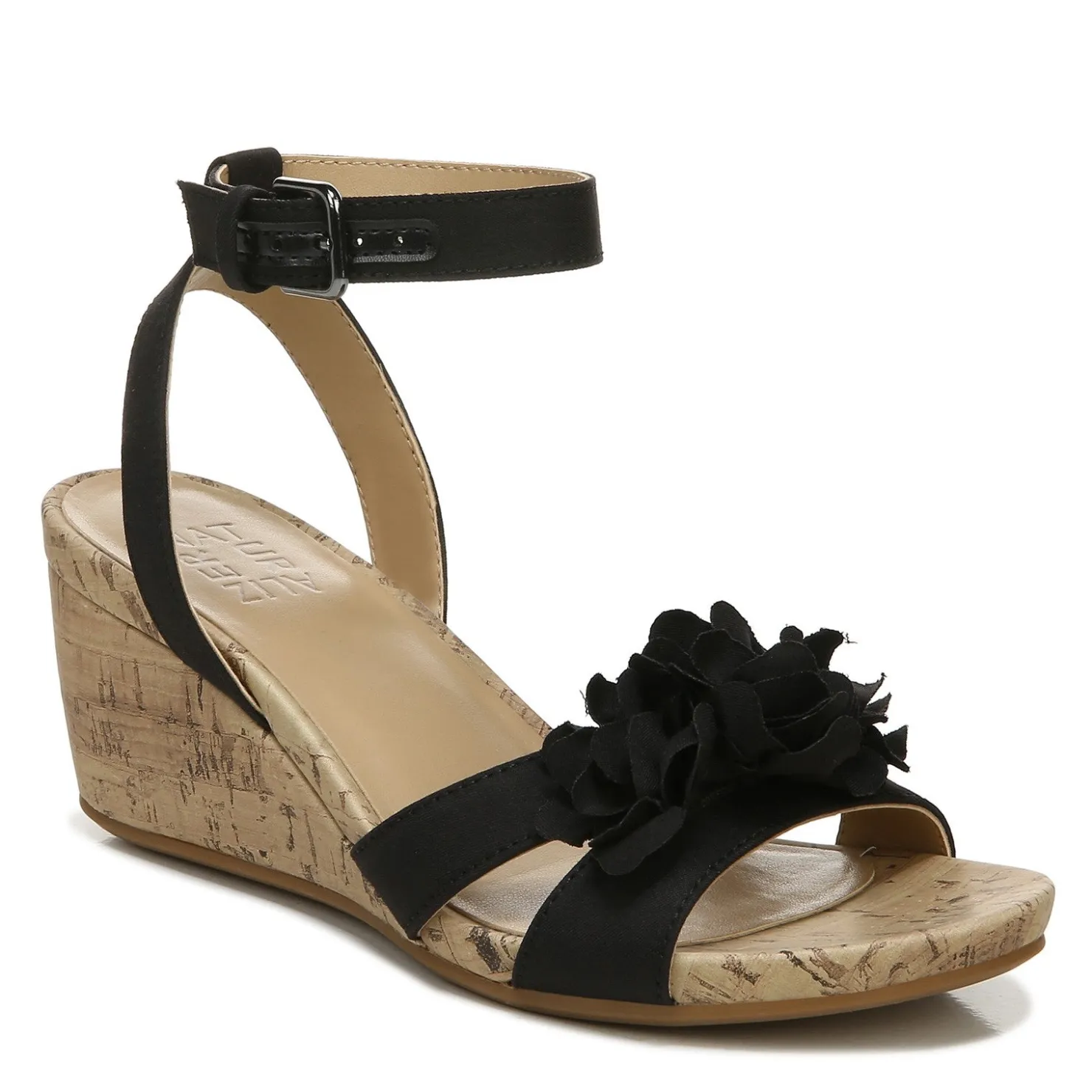 Women's , Areda Flower Wedge Sandal|Naturalizer Clearance
