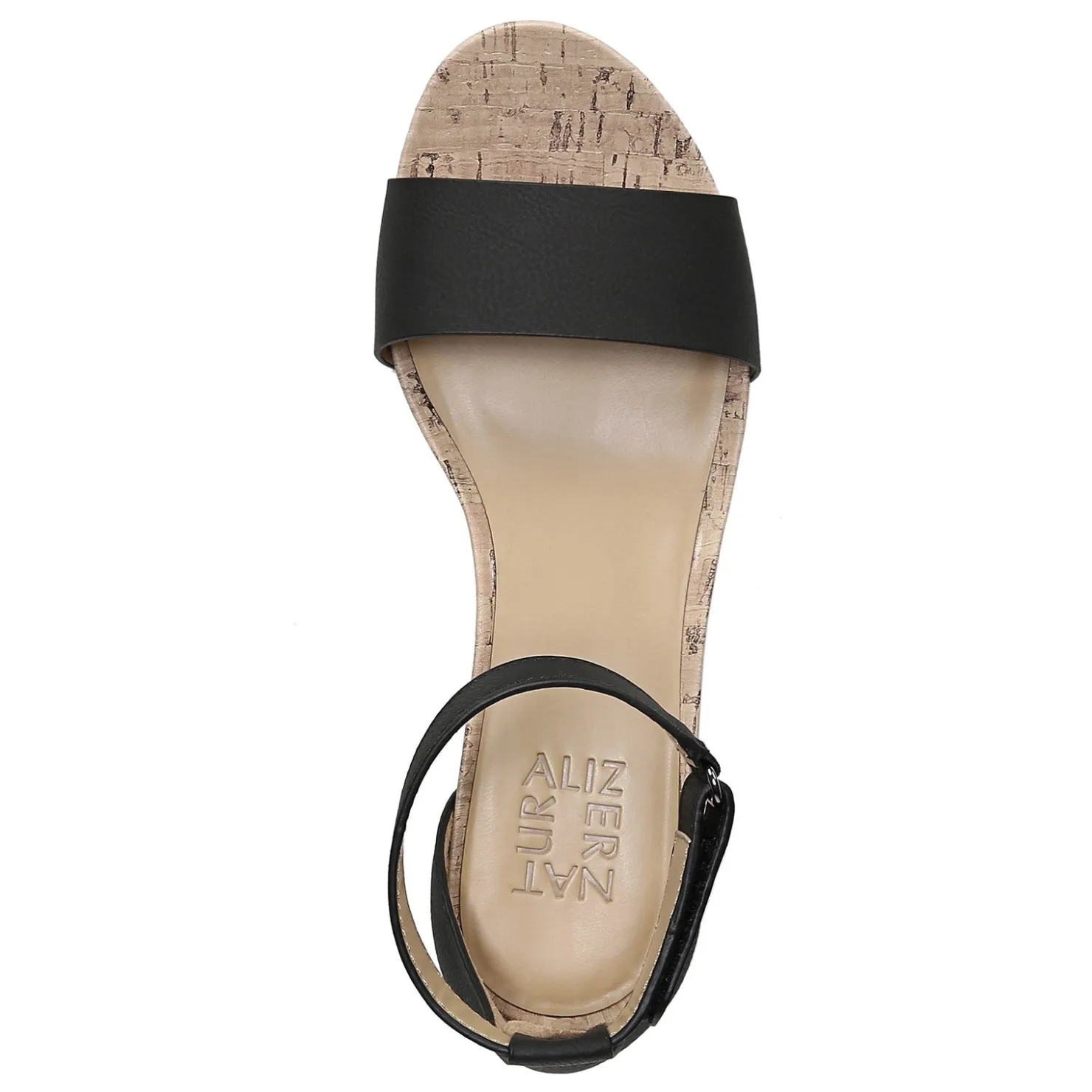 Wedges*Naturalizer Women's , Areda Sandal Black