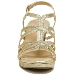 Heeled Sandals*Naturalizer Women's , Baylor Dress Sandal Gold