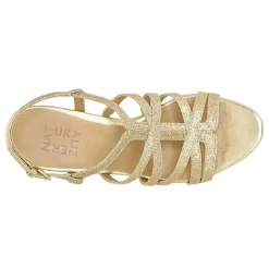 Heeled Sandals*Naturalizer Women's , Baylor Dress Sandal Gold