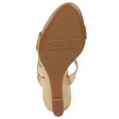 Wedges*Naturalizer Women's , Breona Sandal Gold