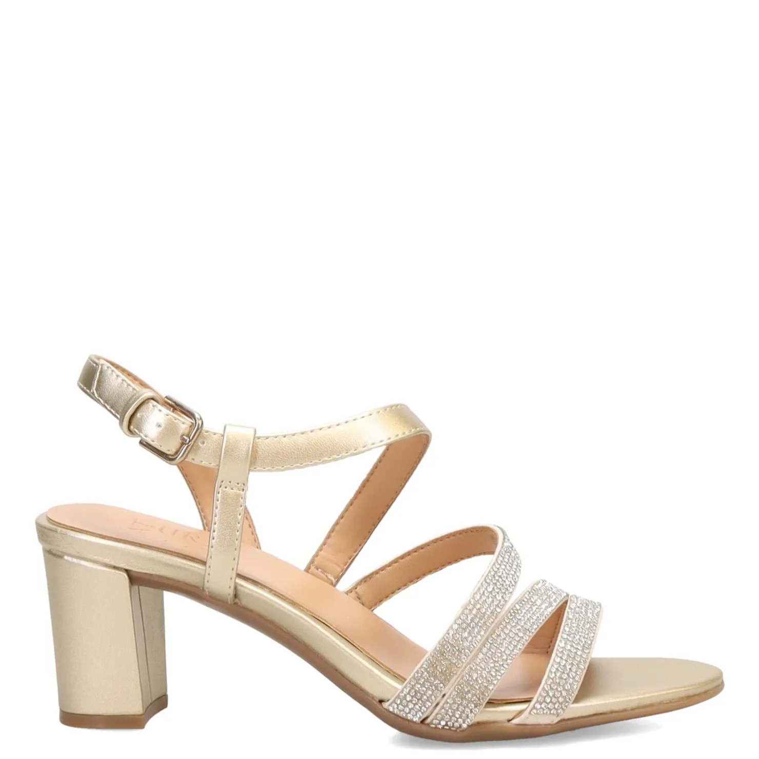 Heeled Sandals*Naturalizer Women's , Bridget 4 Sandal Champagne