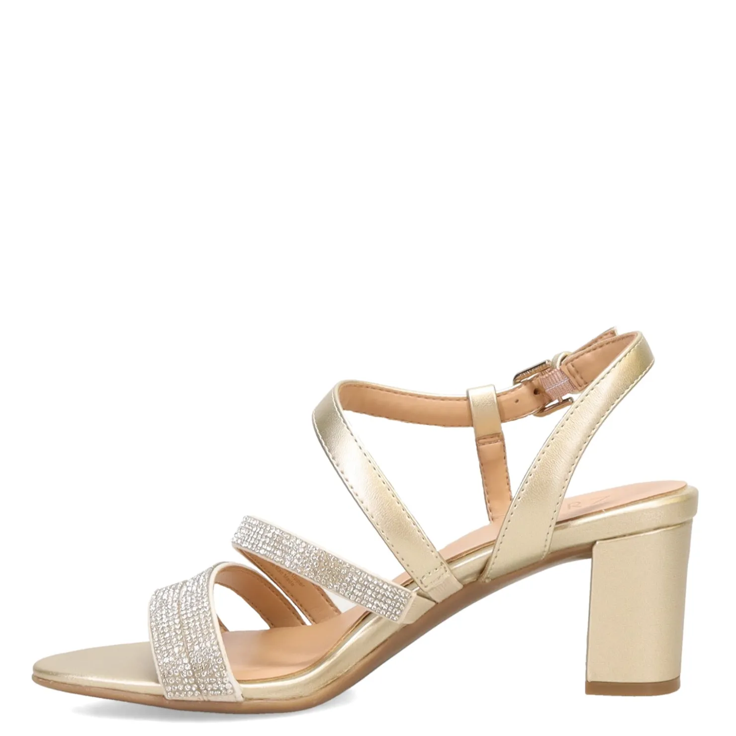 Heeled Sandals*Naturalizer Women's , Bridget 4 Sandal Champagne