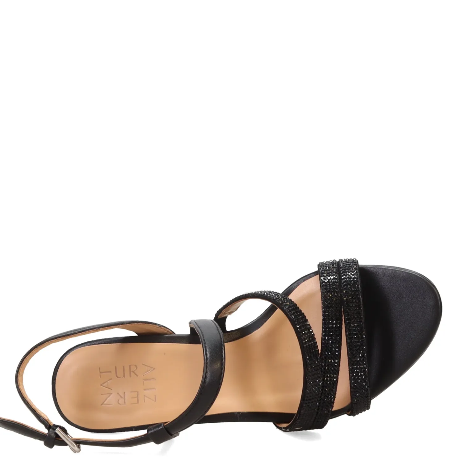 Heeled Sandals*Naturalizer Women's , Bridget 4 Sandal Black