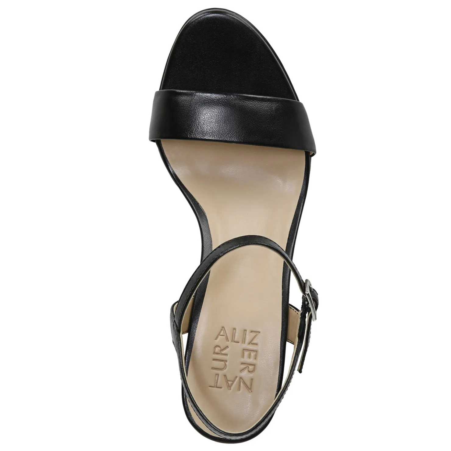 Heeled Sandals*Naturalizer Women's , Bristol Sandal Black