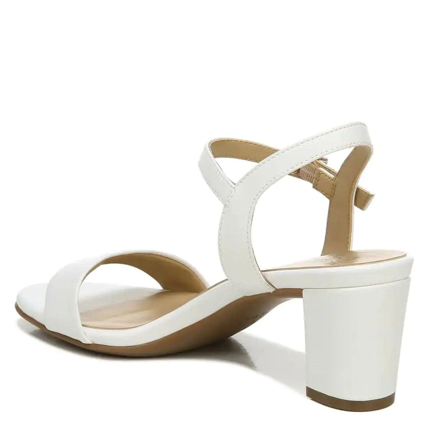 Heeled Sandals*Naturalizer Women's , Bristol Sandal White