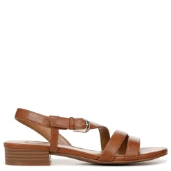 Heeled Sandals*Naturalizer Women's , Hilma Sandal English Tea Faux Leather