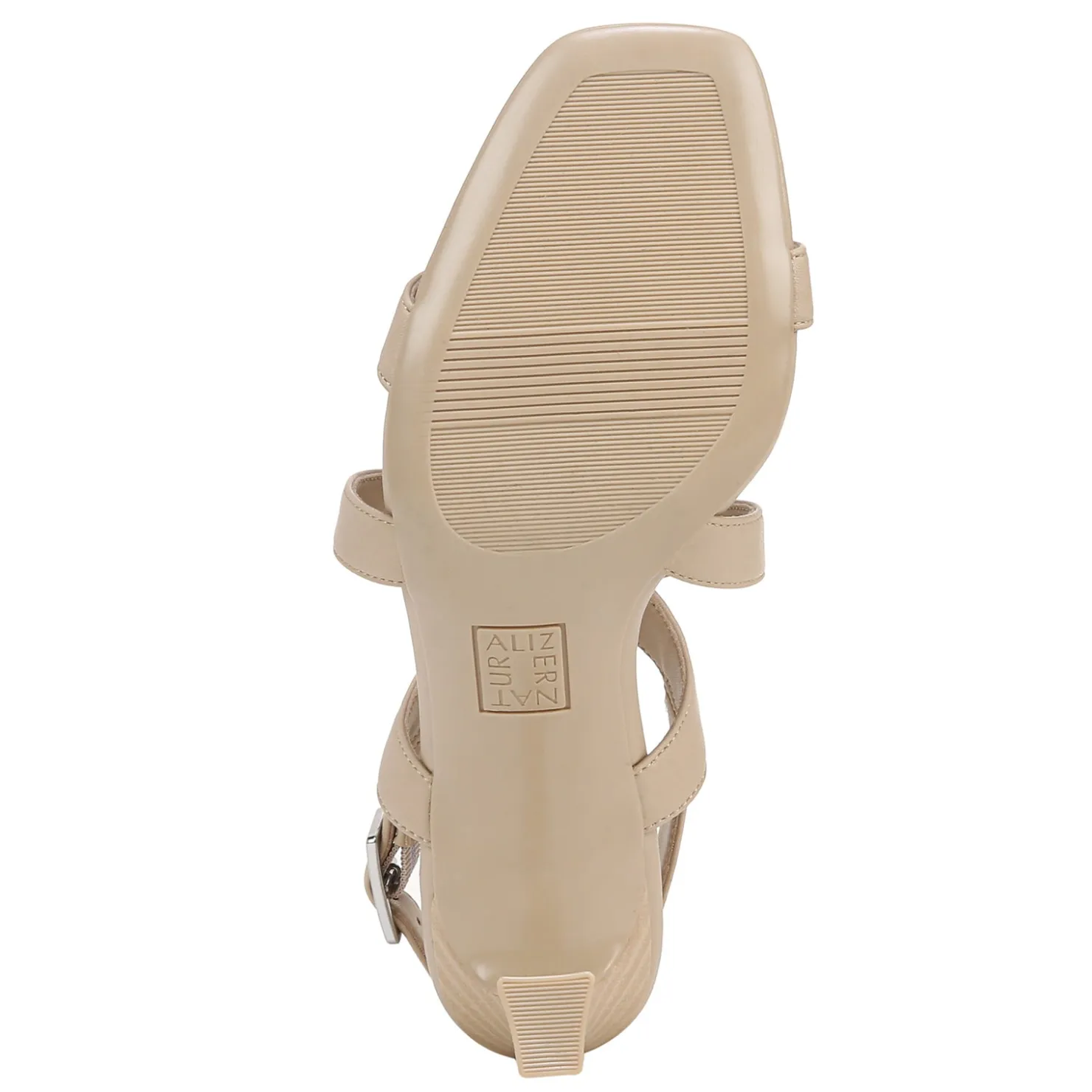 Heeled Sandals*Naturalizer Women's , Kiki Sandal Coastal Tan Faux Leather