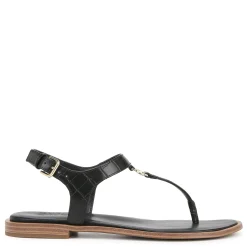 Heeled Sandals*Naturalizer Women's , Lizzi Sandal Black Faux Croco Leather