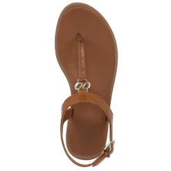 Heeled Sandals*Naturalizer Women's , Lizzi Sandal English Tea Faux Croco Leather