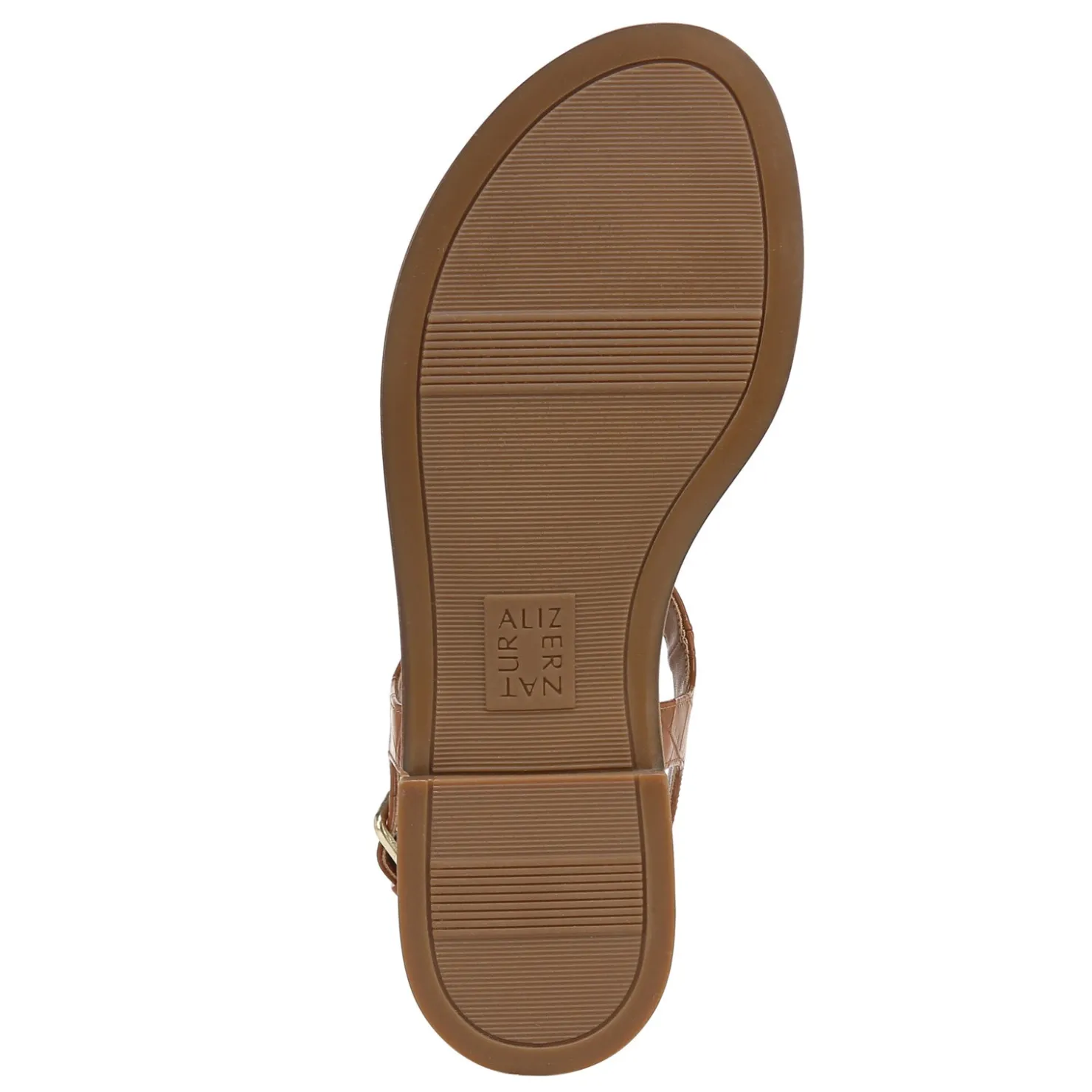 Heeled Sandals*Naturalizer Women's , Lizzi Sandal English Tea Faux Croco Leather