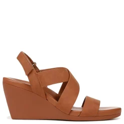 Wedges*Naturalizer Women's , Palmer Sandal Brown