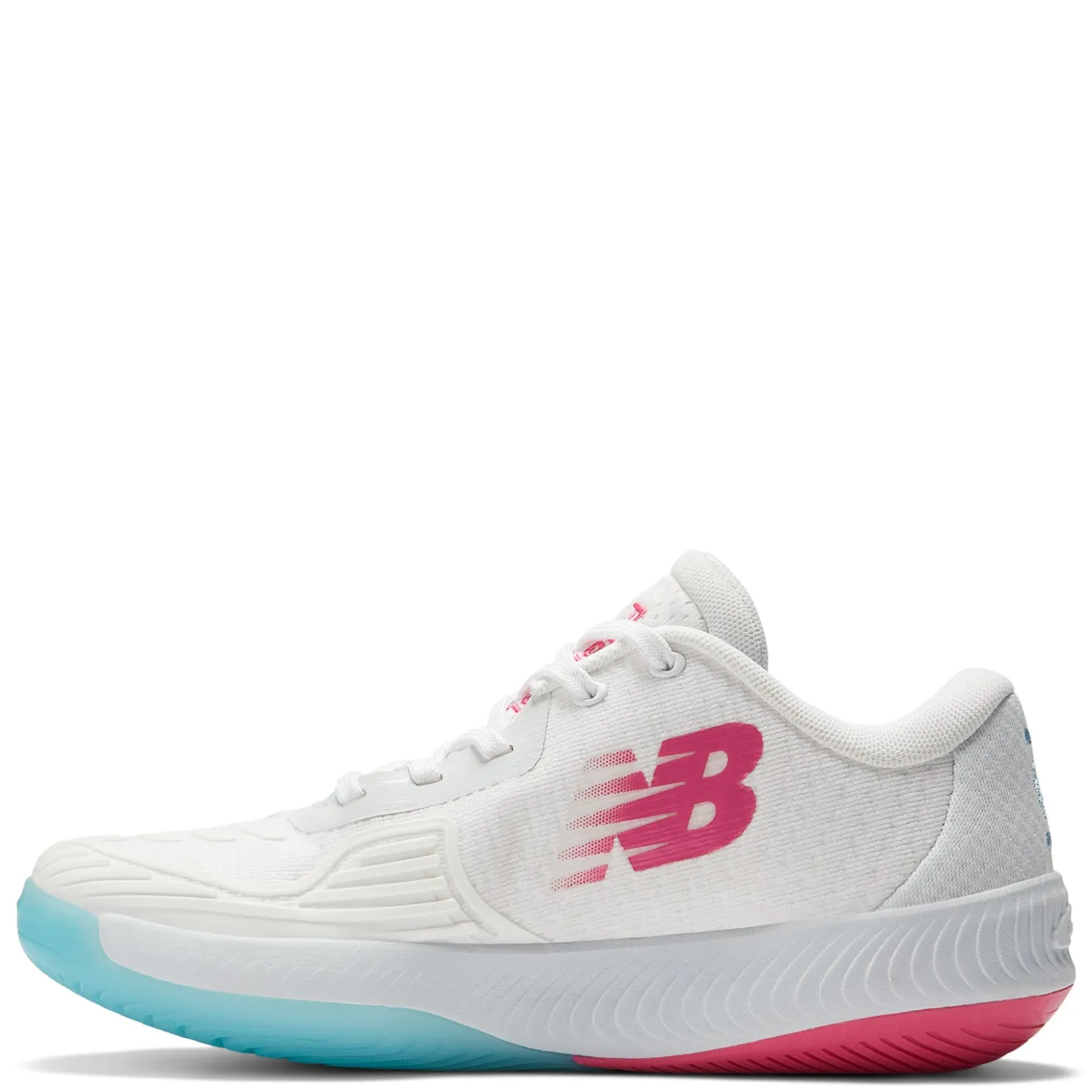 Court*New Balance Women's , 996 FuelCell Pickleball Shoe White Grey Team