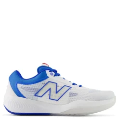 Court*New Balance Women's , 996 FuelCell Pickleball Shoe White/ Bright Blue