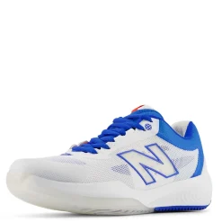 Court*New Balance Women's , 996 FuelCell Pickleball Shoe White/ Bright Blue